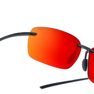Huron Matte Black - Infrared Polarized